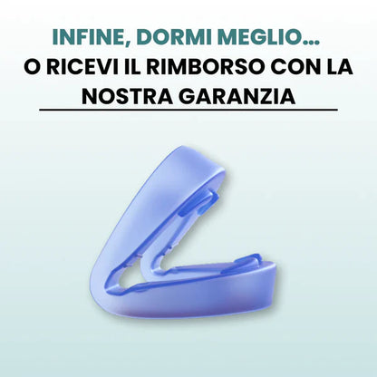 Lusura™ – Bite anti-russamento silenzioso universale